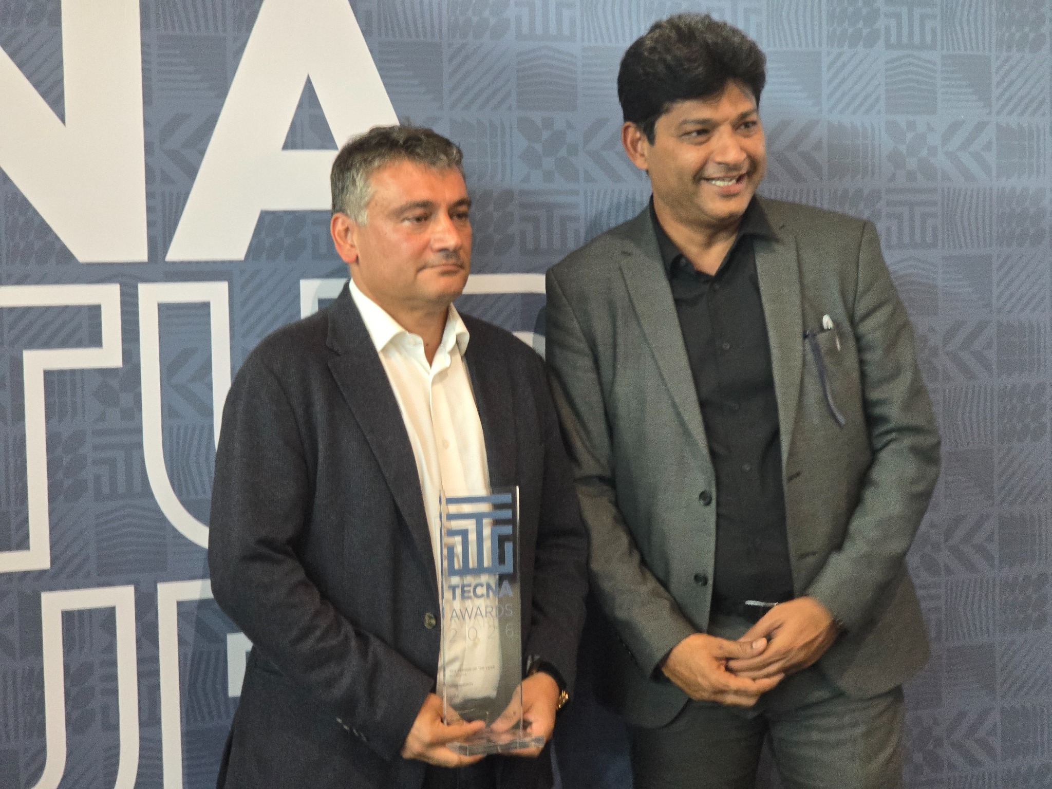 Спас Шопов с международни гости на Tecna Awards 2026.